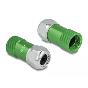 Delock alumíniumból készült, 6,4 mmes tömszelence feszültségmentesítéssel és hajlításvédelemmel IP67