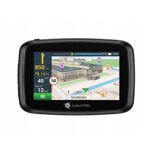 Navitel G590 Moto GPS navigációs rendszer 5 hüvelykes kijelzővel, térképet mutatva - Navitel