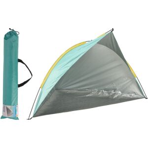 Nagyméretű strandsátor, 220 x 115 x 115 cm-es , UV50+, zöld