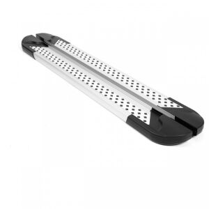 Praguri laterale tip treapta compatibile cu VW TIGUAN II 2016->, VisionGrey Design 130430853 - Protecții pentru marginile ușilor auto