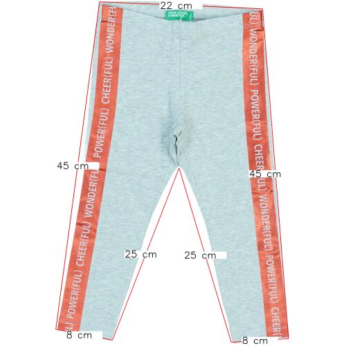 Benetton Lány Leggings (Méret: 92)