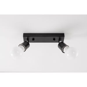 Lampa Sufitowa Reflektor Plafon APP696-2C Czarna