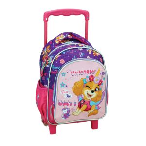 Patrula Cățelușilor Skye Save the Day rucsac cu rotile pentru preșcolari, 30 cm - Mancs Őrjárat