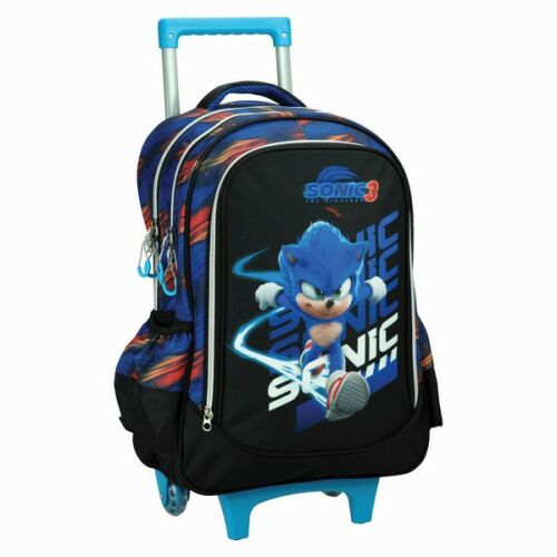 Sonic a sündisznó Brawn gurulós iskolatáska, táska 46 cm 130448512