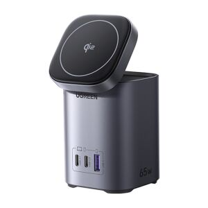 UGREEN X555 USB + 2x USB-C  65W  GaN Asztali gyorstöltő 2in1 130450676 - Ugreen
