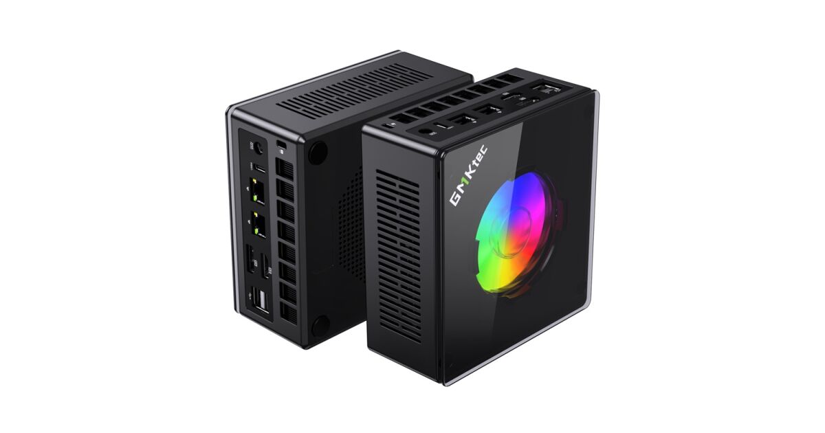 KAMRUI Essenx E2 Mini PC, 16 GB de RAM 512 GB M.2 SSD Mini computado