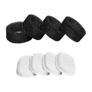 Rojeco 3.2L /2L Edelstahl Katzenwasserbrunnenfilter 4Set 130451263 - Viehzucht