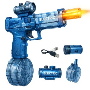 Automata vízipisztoly interaktív világítással – nagy hatótávolság, ergonomikus kialakítás, kültéri játékhoz (BBJ) 130451681 - Vízipisztoly