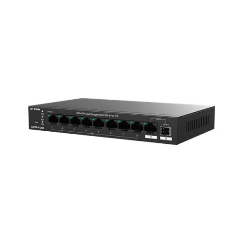 Switch gestionat IP-COM G2210P-8-102W 9-Port Gigabit PoE+