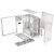 Endorfy Számítógépház - Arx 700 White ARGB (ATX /micro ATX/ITX, 1xUSB-C, 2xUSB3.0, 4x14cm LED ventilátor, ablak, fehér) 130458339