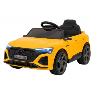 Żółty elektryczny samochód dla dzieci Audi SQ8 - Ramiz Pojazd elektryczny