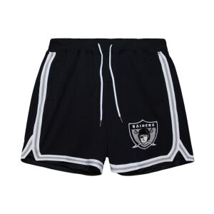 Mitchell & Ness NFL Logo Over Game Day Shorts OAKLAND RAIDERS rövidnadrág Fekete L 130462310 - Mitchell & Ness