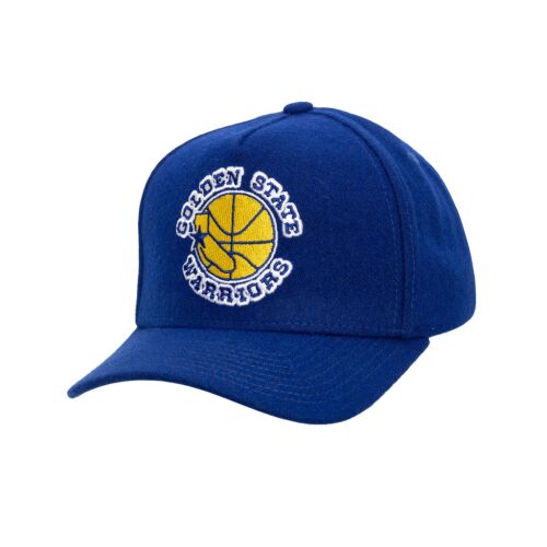 Mitchell & Ness NBA Kicking Wool Pro Strapback Hwc Golden State Warriors baseball sapka Kék ONE 130462501