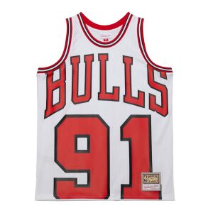Mitchell & Ness NBA Maxxed Out Jersey Chicago Bulls 1997 Dennis Rodman kosárlabda mez Fehér L 130462867 - Kosárlabda mez