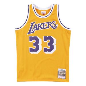 Mitchell & ness los angeles lakers kareem abdul-jabbar mens swingman jersey kosárlabda mez sárga l 130462975 - Kosárlabda mez