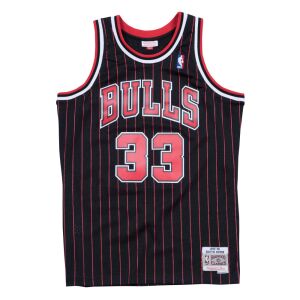 Mitchell & ness chicago bulls scottie pippen 95-96' #33 alt. swingman 2.0 jersey kosárlabda mez fekete/piros l 130462964 - Kosárlabdázás