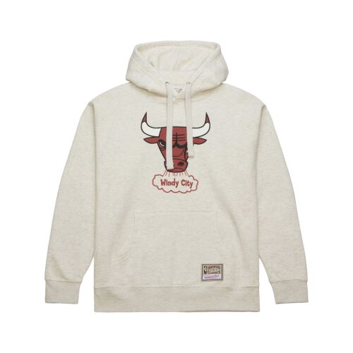 Mitchell & Ness NBA Slammin Hoodie Chicago Bulls pulóver Szürke M 130463051