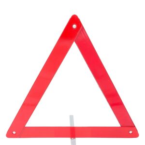 Triunghi Semnalizare Auto, Roșu, Dimensiuni 41x41 cm, Material Plastic-Metal 130464775 - Triunghiuri reflectorizante