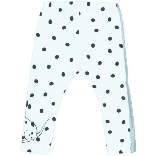 Disney 101 kiskutya fehér leggings fekete pöttyökkel, 62-es méret - Disney