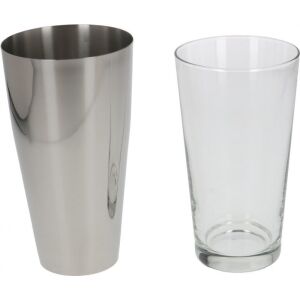 Üveg, rozsdamentes acél shaker 130471471 - Keverőpohár & Shaker