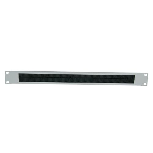 Logilink 19"-os kábelbevezető panel kefével 1U, szürke 130474859