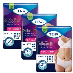 Tena Silhouette Plus дамско бельо за инконтиненция с ниска талия - M 3x12pcs #white 130487810