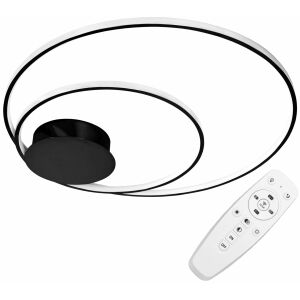 Mennyezeti LED lámpa APP802-C Fekete + Távirányító