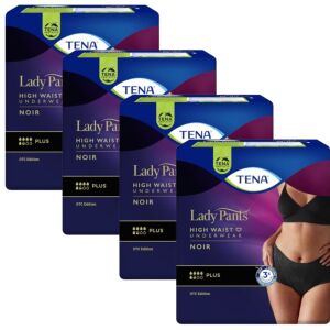Tena Silhouette Plus дамско бельо за инконтиненция с повдигната талия - L 4x10pcs #black 130487902