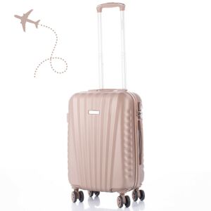 Leonardo Da Vinci svijetlosmeđi kabinski kofer s produženom teleskopskom ručkom - Kofer i torba