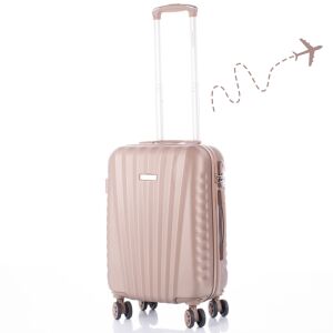 Leonardo Da Vinci svijetlosmeđi kabinski kofer s izvučenom teleskopskom ručkom - Kofer i torba