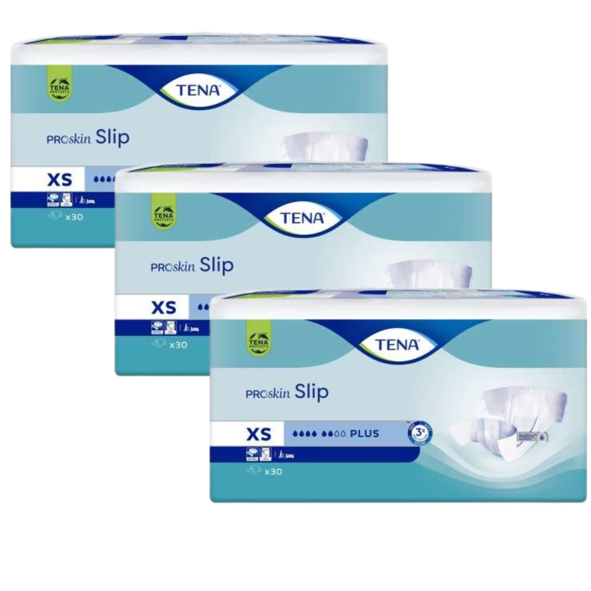 E-shop Tena Slip Plus nohavičky pre dospelých XS 3x30ks