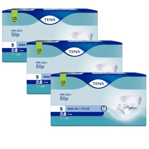 Tena Slip Plus Plienky pre dospelých, veľkosť S, 3 balenia po 30 kusov