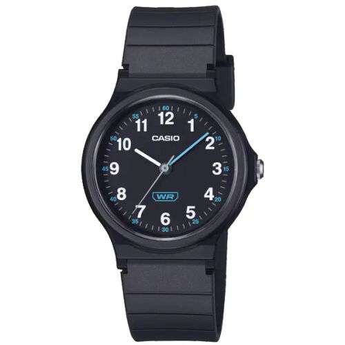 Casio LQ-24B-1BDF női fekete karóra kvarc szerkezettel és műanyag szíjjal