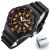 Casio MRW-200H-4B Herrenuhr 43 mm WR100 Schwarz-Orange 130493486