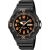 Zegarek męski Casio MRW-200H-4B 43 mm WR100 czarno-pomarańczowy 130493486