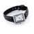 Casio LTP-V007L-7B1 Damenuhr, rechteckiges Gehäuse, schwarzes Lederarmband, WR30 130493721