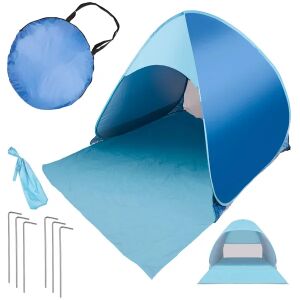 Samostojeći obiteljski šator za plažu s torbom za nošenje i klinovima - Igračka za bazen i plažu