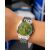 Casio MTP-E340D-3A férfi karóra, rozsdamentes acél, zöld számlap, WR50 142416127
