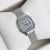Casio LA670WEM-7DF női retro digitális karóra, ezüst acél, WR30 142344049