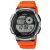 Casio AE-1000W-4BV férfi digitális karóra, WR100, world time, narancs 130495041