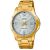 Casio MTP-V004G-7B2 férfi karóra, arany nemesacél szíj, dátum, WR30 130495718