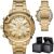Diesel Griffed férfi kronográf karóra, arany, 48 mm, acél 130495842