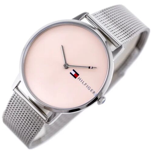 Tommy Hilfiger Alex női karóra ezüstszínű szíjjal és rózsaarany számlappal