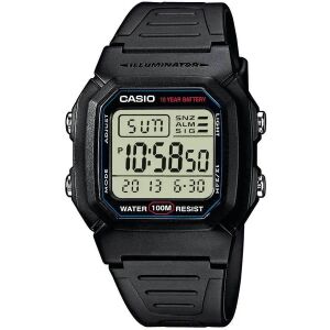 Ceas digital Casio W-800H-1A, vedere frontală - Casio Ceasuri bărbătești