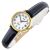 Timex T2H341 női karóra, arany tok, fekete bőrszíj, Indiglo, 25 mm 130498028