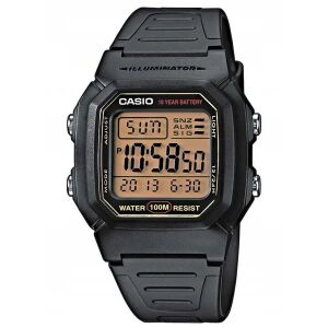 Casio W-800HG-9AVDF férfi digitális sportóra, 100 m vízálló, LED, 10 év elem