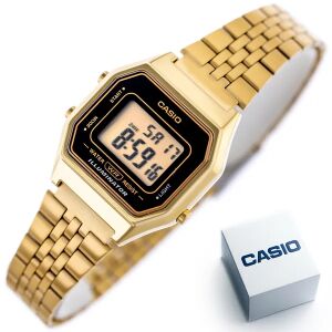 Ceas digital auriu Casio Vintage LA680WEGA-1ER cu cutie - Accesorii pentru femei