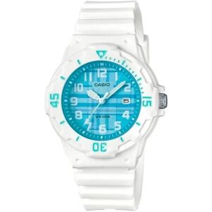 Casio LRW-200H-2CVDF női fehér-kék kvarc karóra, 39mm, WR100 - Casio