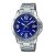 Herrenuhr Casio Silberfarben Blau 130502026