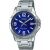 Herrenuhr Casio Silberfarben Blau 130502026